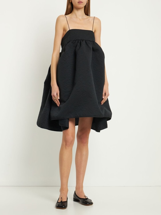 Cecilie Bahnsen: Lisbeth mini dress - Black - women_1 | Luisa Via Roma