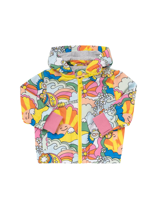 Stella McCartney Kids: リサイクルナイロンジャケット - マルチカラー - kids-girls_0 | Luisa Via Roma