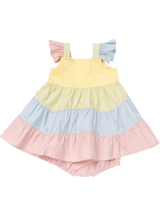 Stella McCartney Kids: KLEID UND HÖSCHEN AUS BIO-BAUMWOLLE - Bunt - kids-girls_0 | Luisa Via Roma