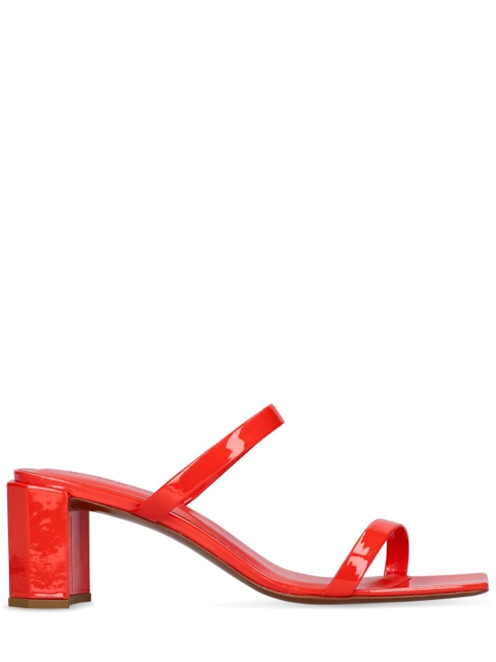 By far tanya outlet patent leather sandals