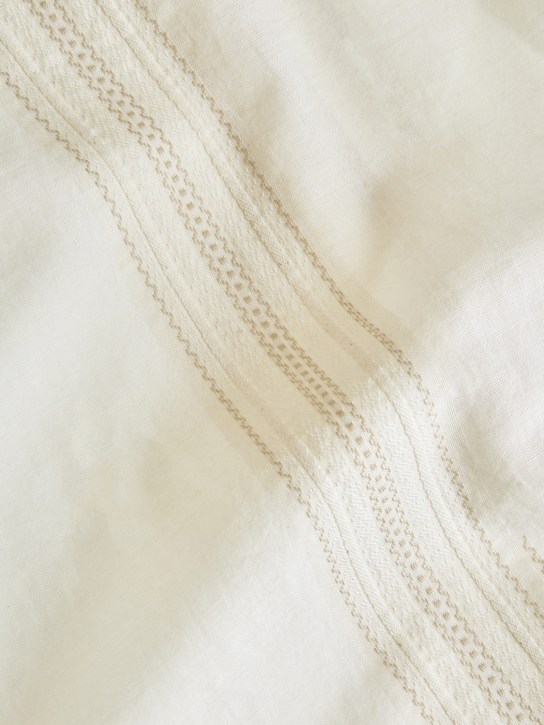 Etro: Camisa de popelina de algodón a rayas - men_1 | Luisa Via Roma