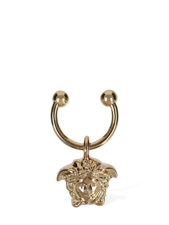 Versace: Piercing naso con charm Medusa - Oro - women_0 | Luisa Via Roma