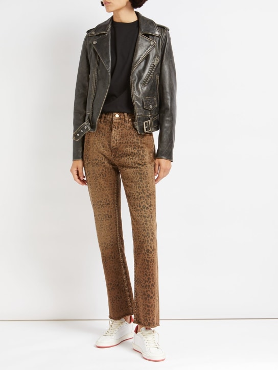 Golden Goose: Sneakers Ball Star de piel napa 20mm - women_1 | Luisa Via Roma