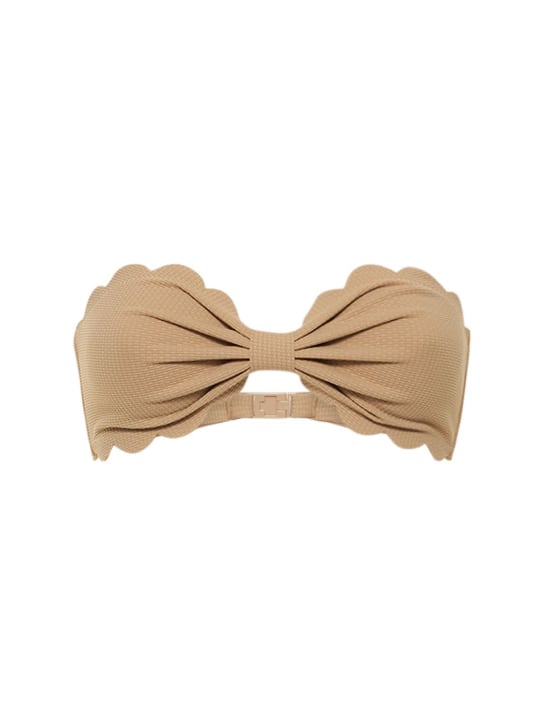 Marysia: Antibes比基尼上衣 - 米黄色 - women_0 | Luisa Via Roma