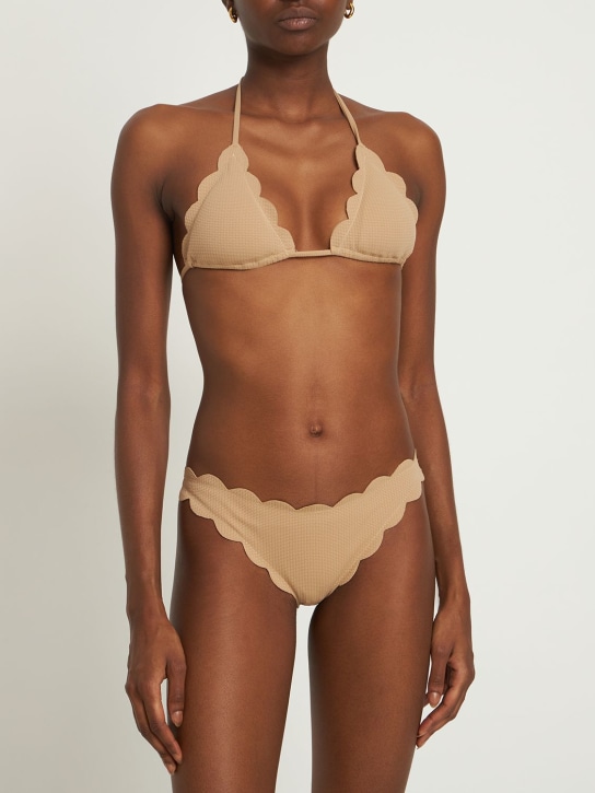 Marysia: Haut de bikini à nouer Broadway - Beige - women_1 | Luisa Via Roma