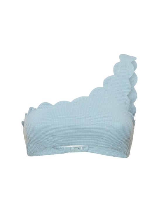 Marysia: Top bikini Santa Barbara - Blu - women_0 | Luisa Via Roma