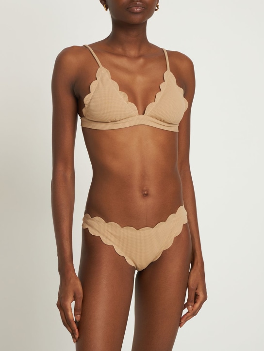 Marysia: Santa Clara bikini top - Beige - women_1 | Luisa Via Roma