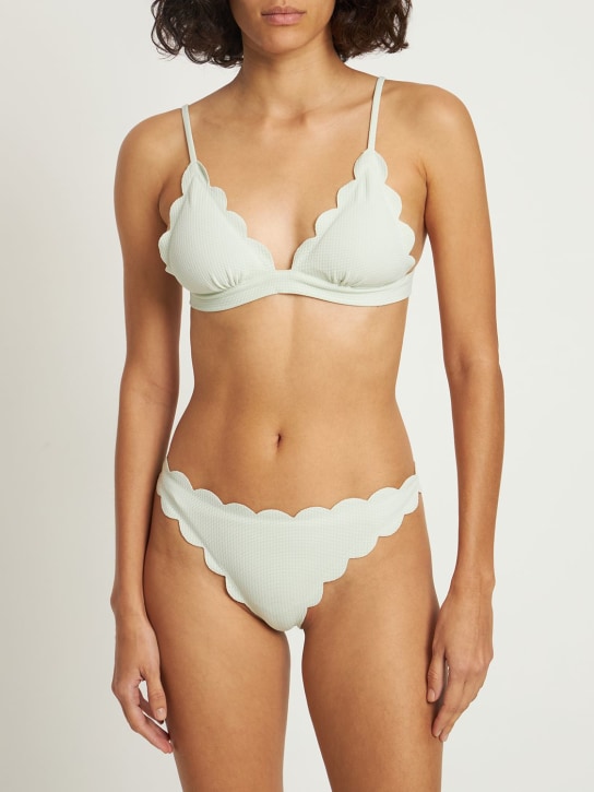 Marysia: Santa Clara bikini top - Green - women_1 | Luisa Via Roma