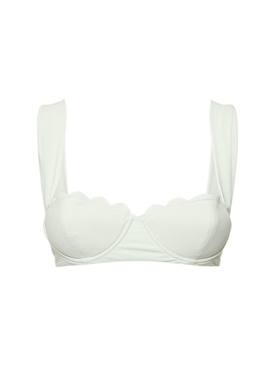 Marysia: North bikini top - Green - women_0 | Luisa Via Roma