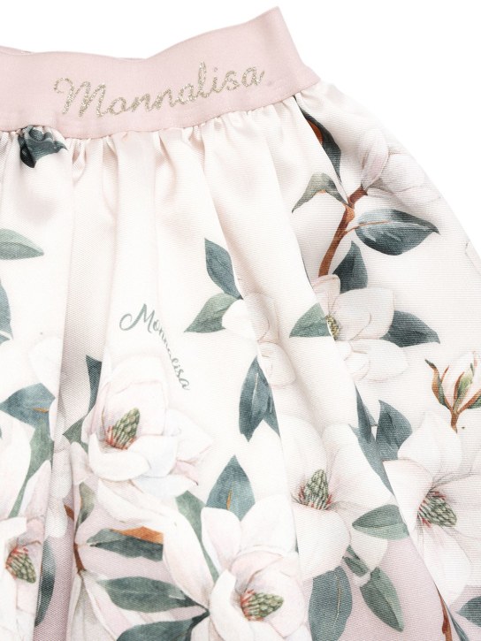 Monnalisa: Falda de mikado estampado - Multicolor - kids-girls_1 | Luisa Via Roma
