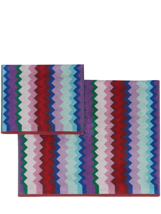 Missoni Home: Set di 2 asciugamani Chantal - Multicolore - ecraft_1 | Luisa Via Roma