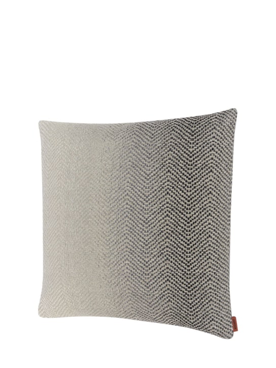 Missoni Home: Scia cushion - Black - ecraft_1 | Luisa Via Roma