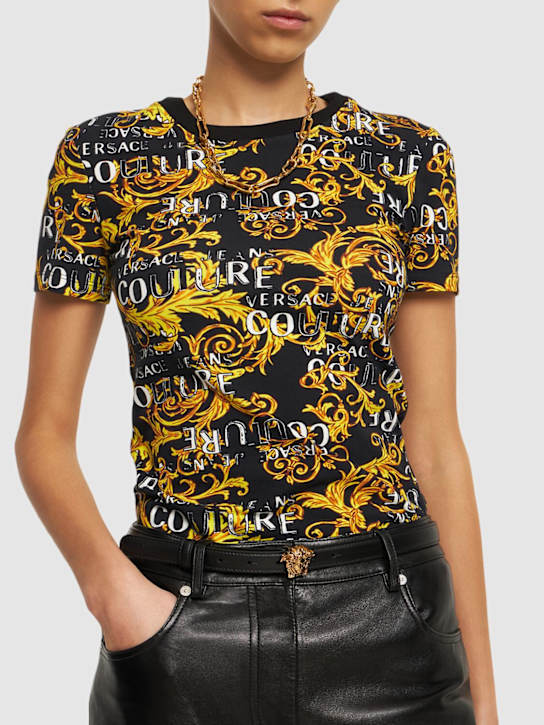 Versace: 2cm Medusa leather belt - women_1 | Luisa Via Roma