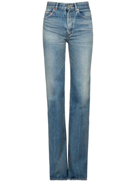 Saint Laurent: Vintage denim 70'S jeans - Denim - women_0 | Luisa Via Roma