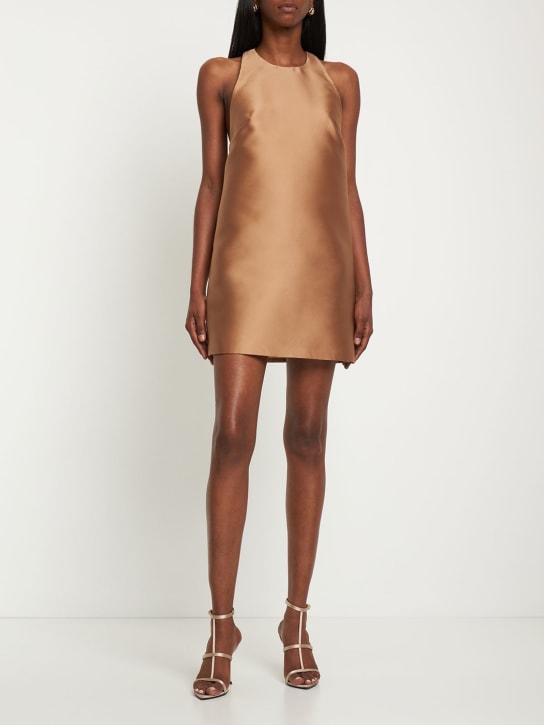 Techno duchesse mini dress - Thumbnail 2