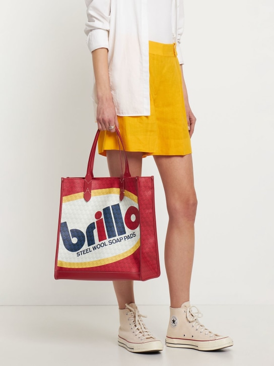 Anya Hindmarch: Brillo Coke Zero shopper bag - Multicolor - women_1 | Luisa Via Roma