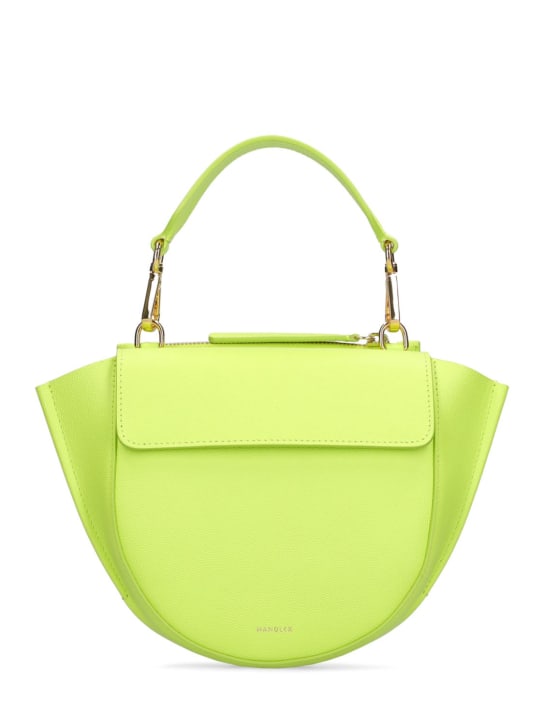 Wandler: Mini Hortensia leather top handle bag - women_0 | Luisa Via Roma