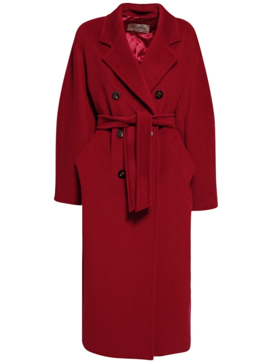 Max Mara: Madame wool & cashmere coat - women_0 | Luisa Via Roma