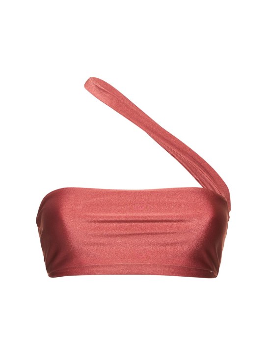 Jade Swim: Halo bikini top - Rose - women_0 | Luisa Via Roma