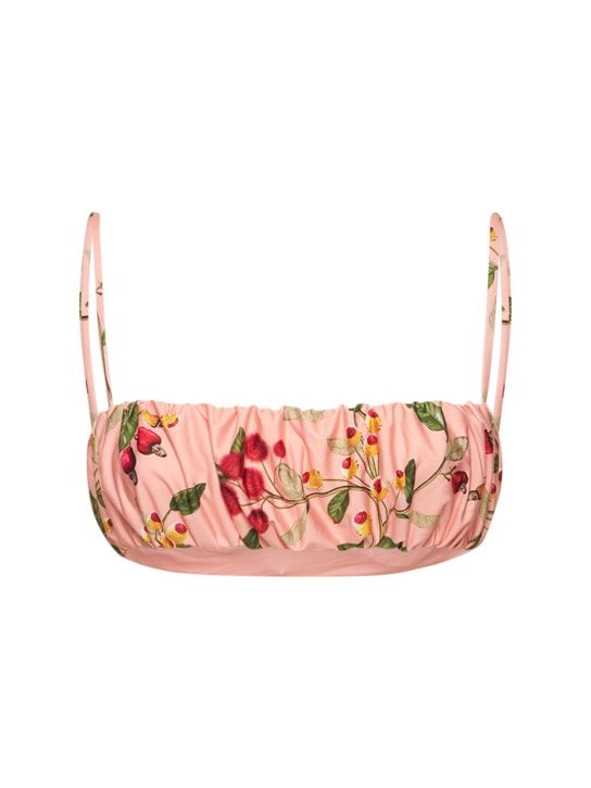 Agua By Agua Bendita: Bikini-Oberteil „Enelde“ - Pink/Multi - women_0 | Luisa Via Roma