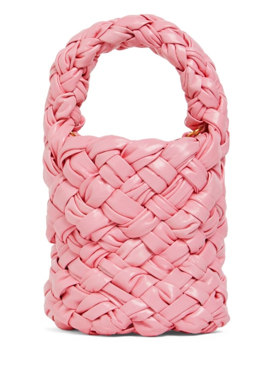 Bottega Veneta: Handtasche aus Leder „Kalimero“ - Ribbon - women_0 | Luisa Via Roma