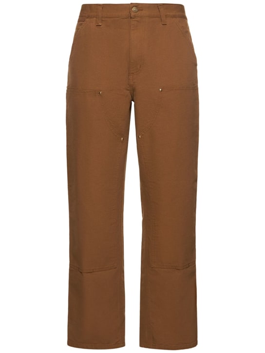 Carhartt WIP: Pantalones de algodón orgánico - men_0 | Luisa Via Roma
