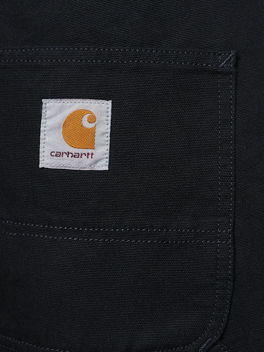Carhartt WIP: L32 Double knee organic cotton jeans - Black - men_3 | Luisa Via Roma