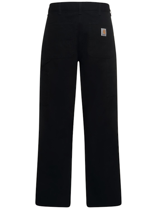 Carhartt WIP: Single-knee Dearborn denim jeans - Black - men_4 | Luisa Via Roma