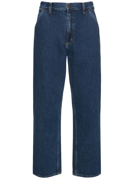 Carhartt WIP: L32 Single Knee cotton pants - men_0 | Luisa Via Roma