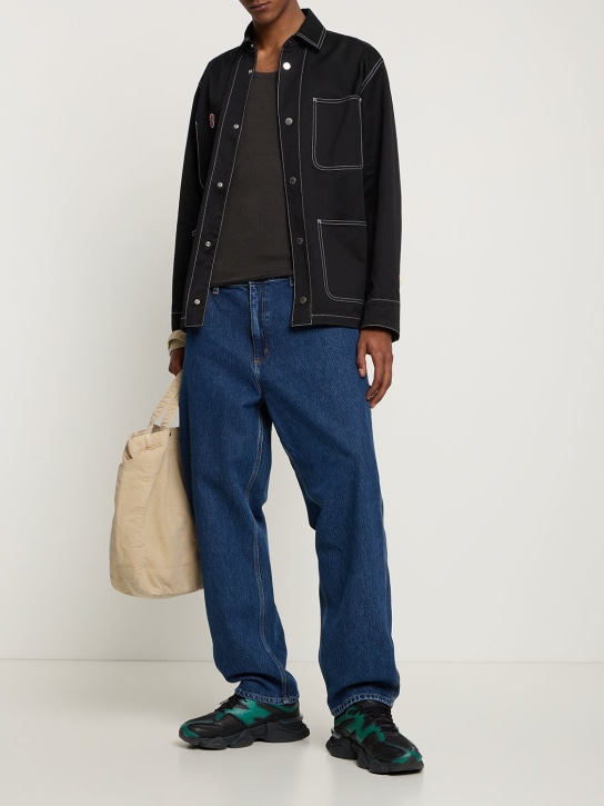 Carhartt WIP: L32 Single Knee cotton pants - men_1 | Luisa Via Roma