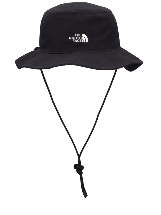 The North Face: Recycled 66 Brimmer hat - Siyah - women_0 | Luisa Via Roma