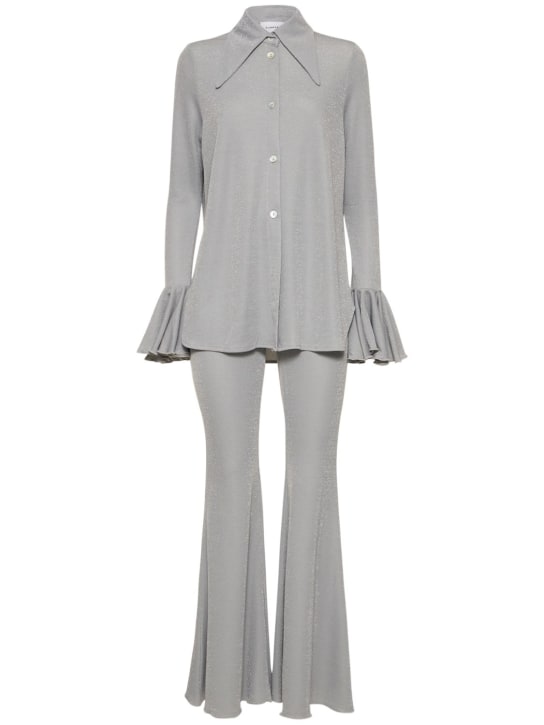 Sleeper: ルレックスラウンジスーツ - シルバー - women_0 | Luisa Via Roma