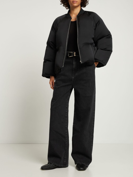 Dion black padded bomber jacket - Loulou Studio - Women | Luisaviaroma