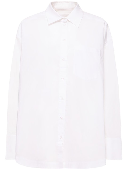 Remain: Cotton poplin shirt w/ pleats - women_0 | Luisa Via Roma