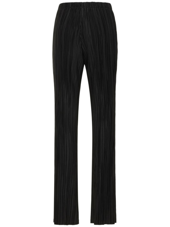 ANINE BING: Billie straight pants - Black - women_4 | Luisa Via Roma