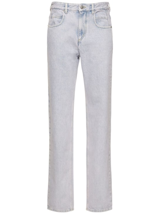 Marant Etoile: Vendelia棉质牛仔裤 - 丁香紫 - women_0 | Luisa Via Roma