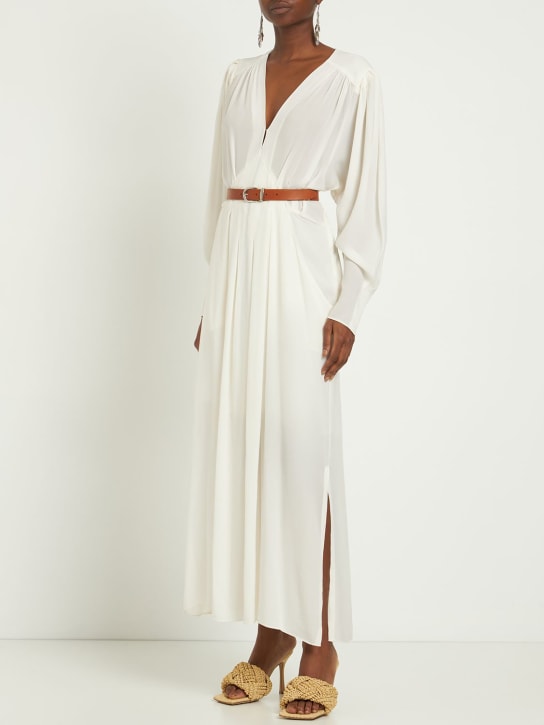 Ezinia jersey long dress - Thumbnail 2