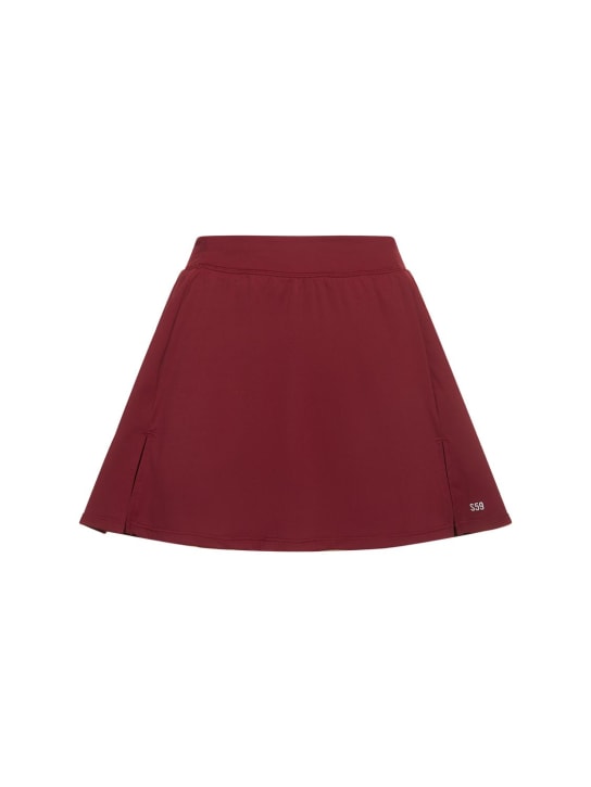Splits59: Jupe short stretch taille haute Venus Rigor - Rouge - women_0 | Luisa Via Roma