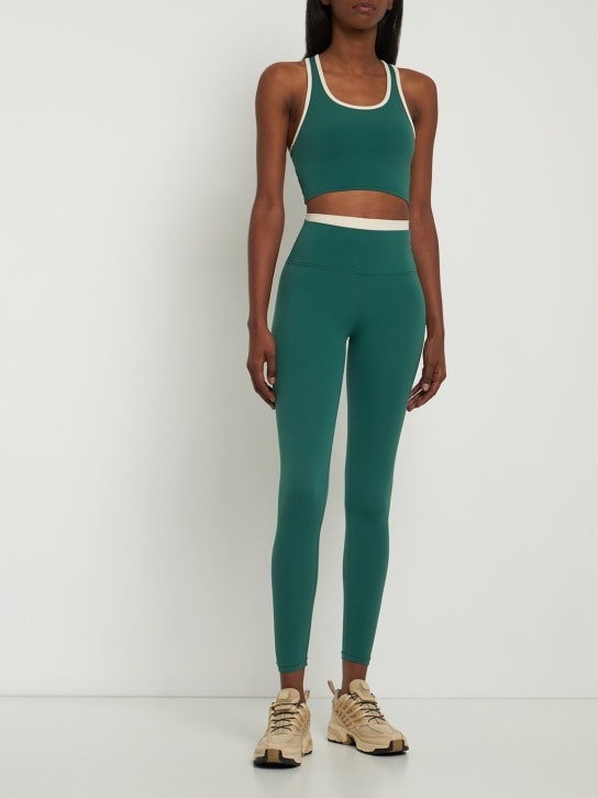 Splits59: Amber Airweight stretch tech bralette - Green - women_1 | Luisa Via Roma