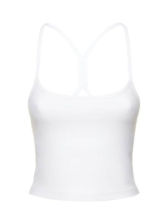 Beyond Yoga: Spacedye slim tank top - White - women_0 | Luisa Via Roma