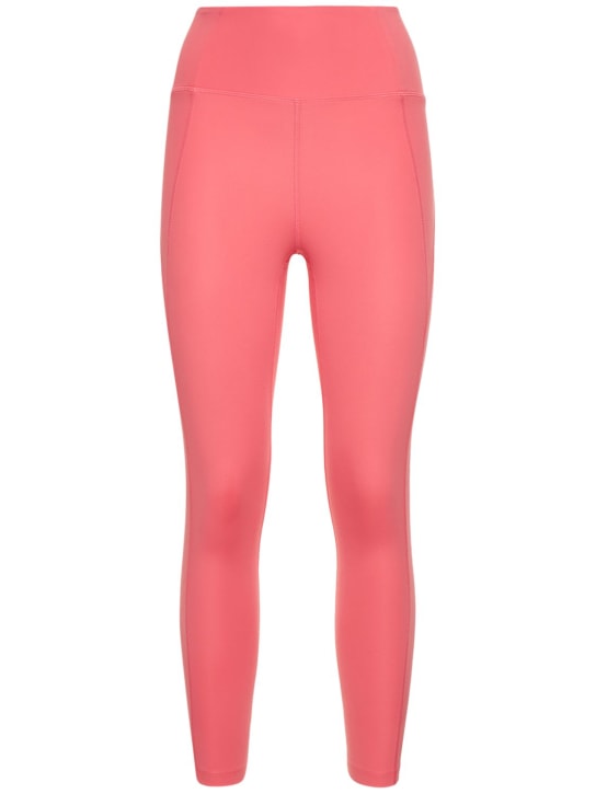 Girlfriend Collective: Leggings 7/8 de compresion con talle alto - Rosa - women_0 | Luisa Via Roma