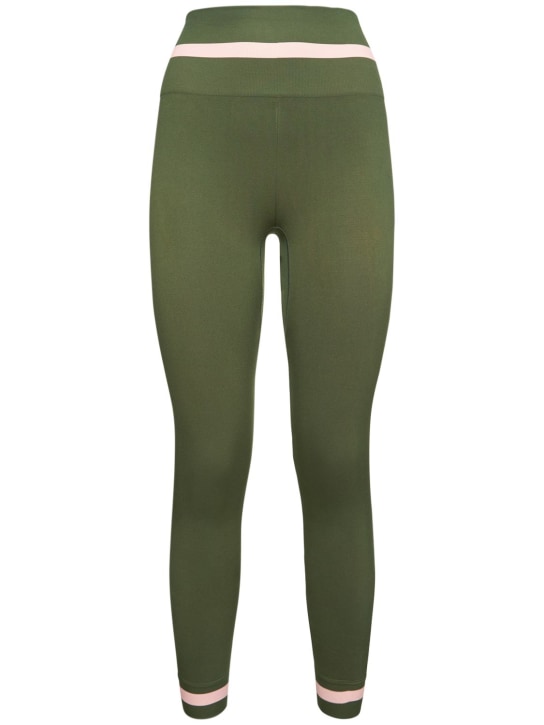 The Upside: Form seamless midi leggings - Green - women_0 | Luisa Via Roma