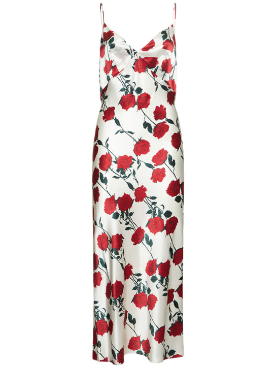 Trinny printed silk satin dress - Emilia Wickstead - Women | Luisaviaroma