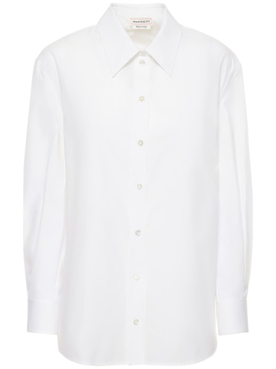 Poplin shirt - Alexander McQueen - Women | Luisaviaroma