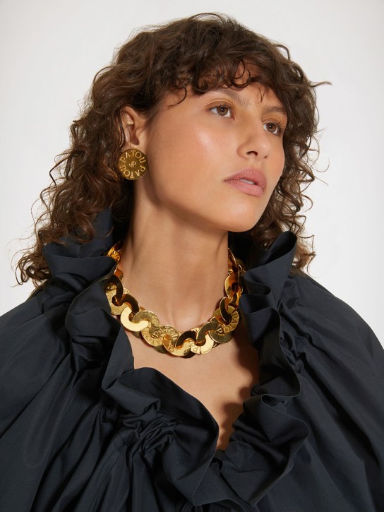 Patou: Patou antique coin necklace - Gold - women_1 | Luisa Via Roma