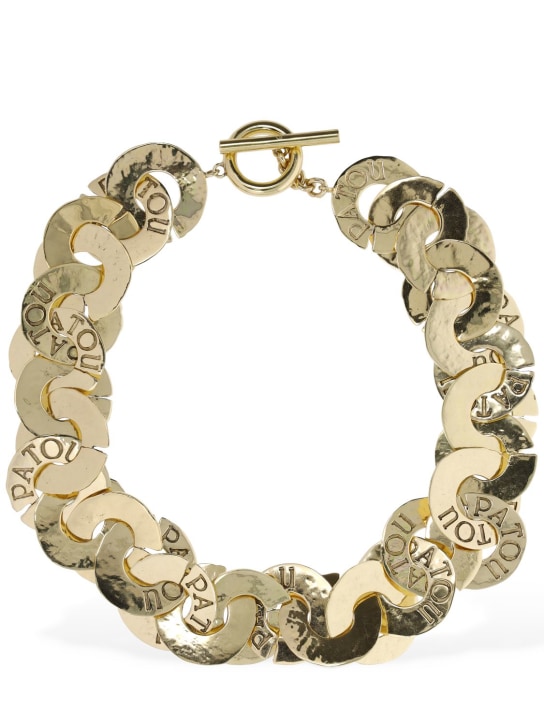 Patou: Patou antique coin necklace - Gold - women_0 | Luisa Via Roma