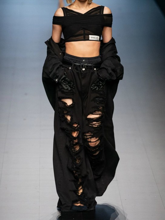 Dolce&Gabbana: Cotton poplin Bermuda shorts - Black - women_1 | Luisa Via Roma