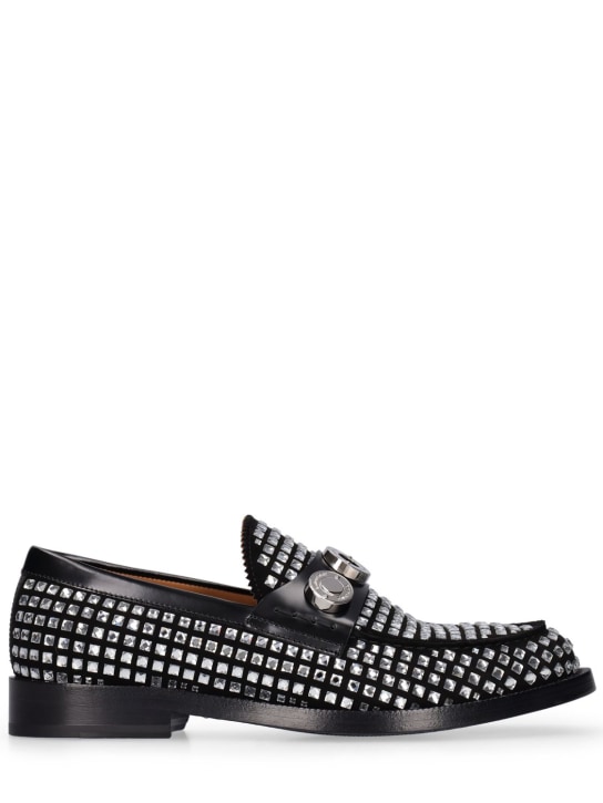 Burberry patent deals leather loafers