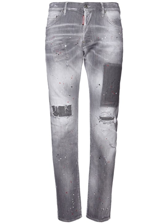 Grey shop dsquared jeans