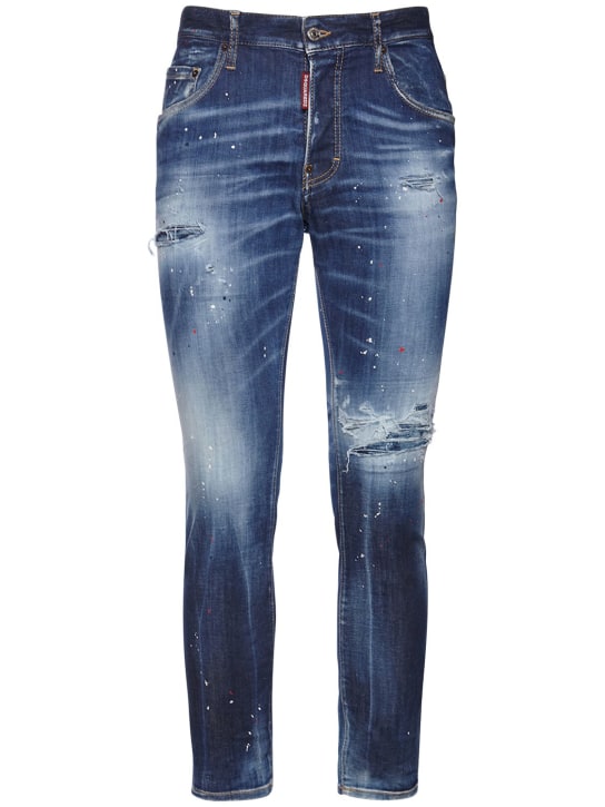 Skater cotton denim jeans - Dsquared2 - Men | Luisaviaroma